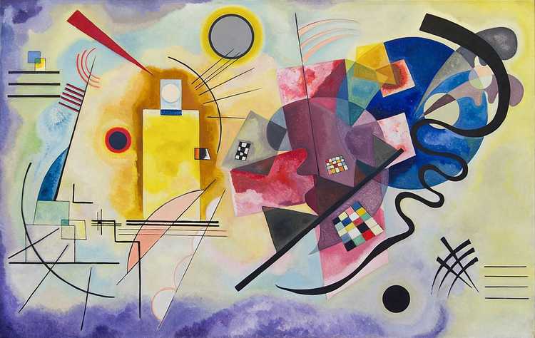 Yellow, red, blue - Kandinsky